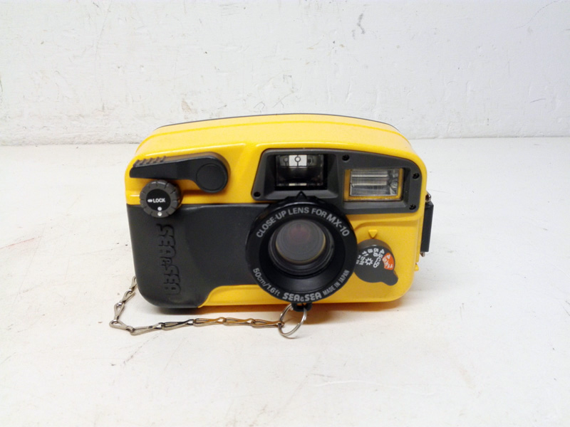 camara fotografia submarina +flash sea&sea plastico 9x14-22x8-10 1u